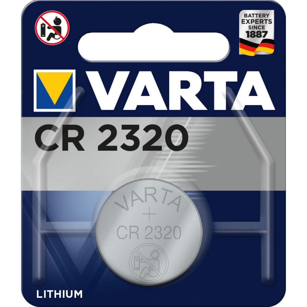 Varta pile bouton lithium cr2320 3v blister*1