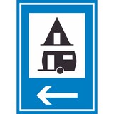 thumbnail of Campingplatz links Schild A1 (594x841mm)