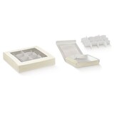 thumbnail of Imballaggi360 - 10pz Scatola Porta Cioccolatini Bianca Con Inserti