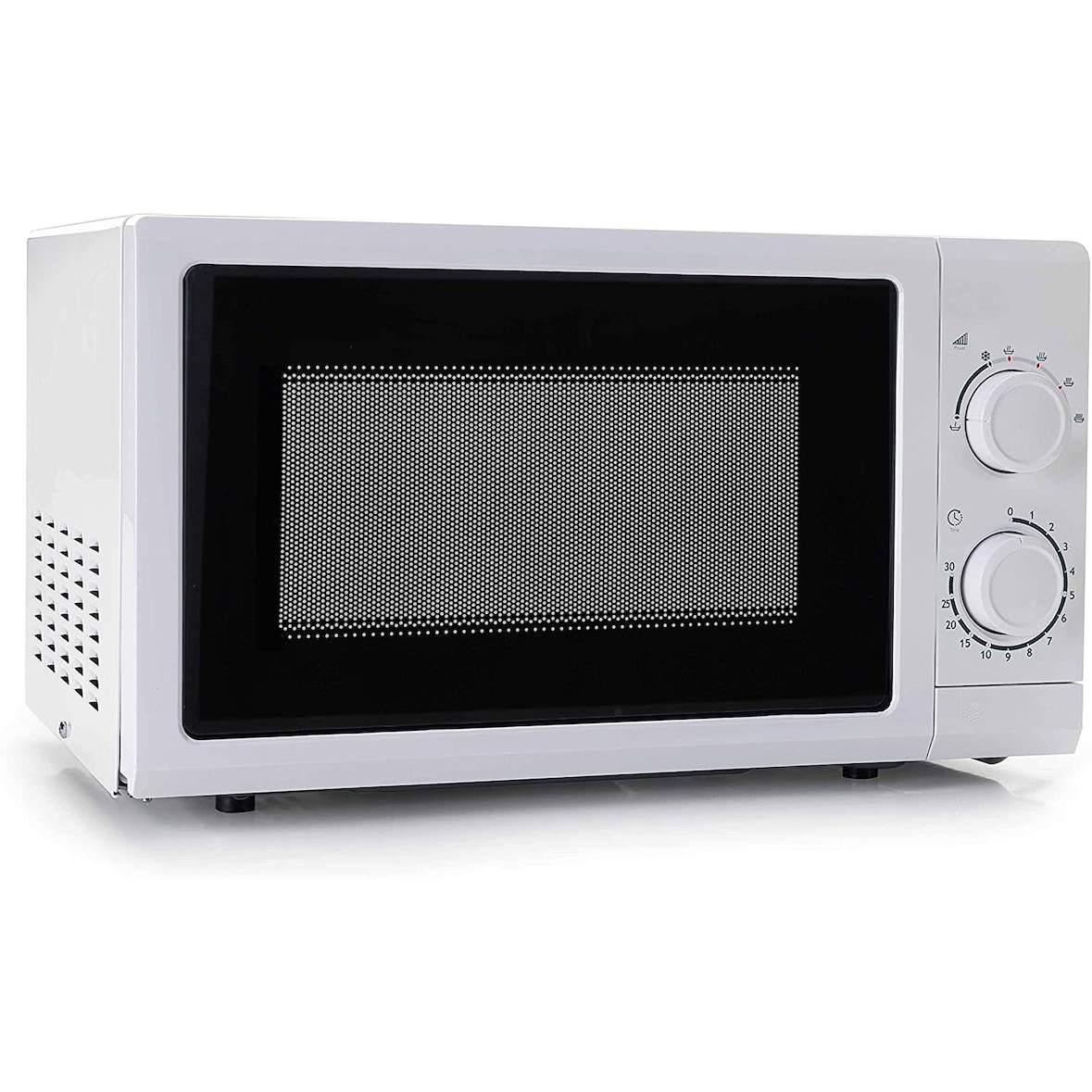 LACOR - 69322 - Microondas Profesional con Plato Giratorio 700 W 20 Litros -Blanco [Clase de eficiencia energética A+++]