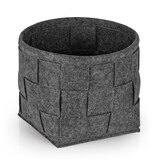 thumbnail of N8WERK Filz-Aufbewahrungskorb S - 24 x 24 x 24 cm - Dunkelgrau