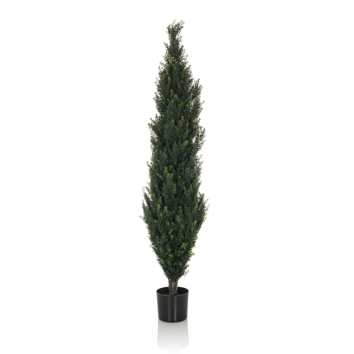 Planta artificial / árbol artificial CEDRUS 152 cm verde hjh OFFICE