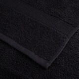 thumbnail of vidaXL Handdoeken SOLUND 10 st 600 g/m² 50x100 cm zwart