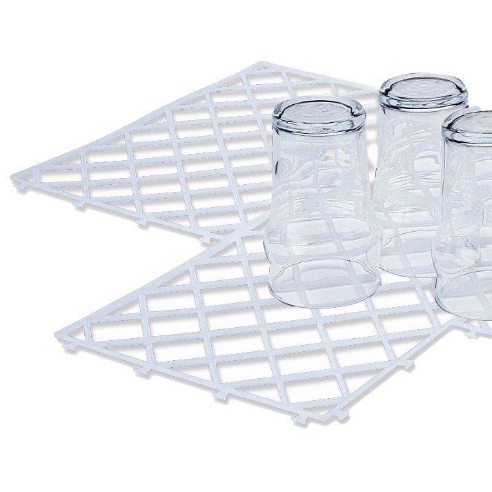 Bar Professional Barmat 30 x 20 cm Kunststoff Transparent 10 Stück