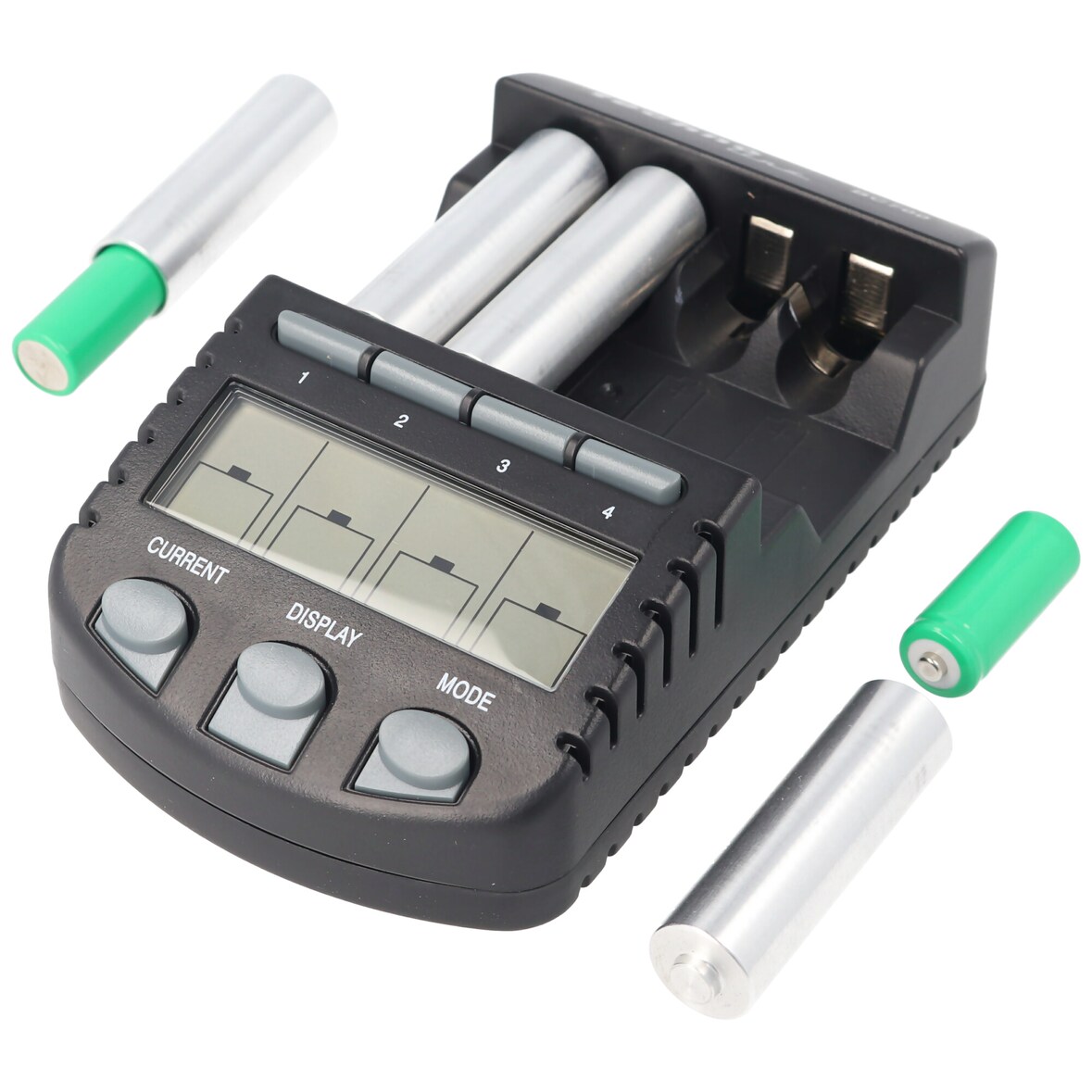 Lady LR1 Size N NiMH Akku, Ladeadapter und LCD Ladegerät 200mAh Ladestrom