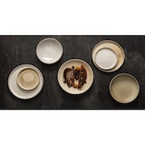 thumbnail of Olympia Canvas platte ronde borden wit 25cm