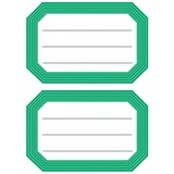 thumbnail of HERMA Buchetiketten, blaue Randgestaltung, 76 x 35 mm