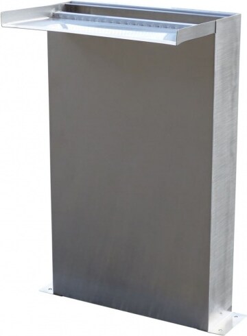Ubbink Wasserfall LED Set Venezia Edelstahl 1312088 : Farbe - Silber