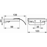 thumbnail of KE Toilettenpapierhalter MOLL m Deckel v