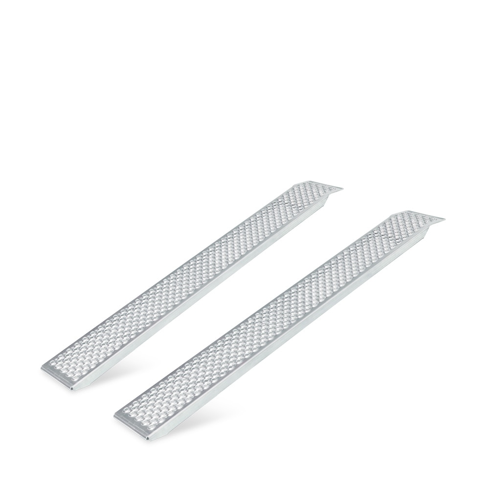 Alu-Auffahrrampe (Paar), gerade, LxB 1500x200 mm, Tragkraft 400 kg/Paar