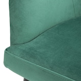 thumbnail of Bolero Lia fluwelen set met 2 stoelen - donkergroen (2 stuks)