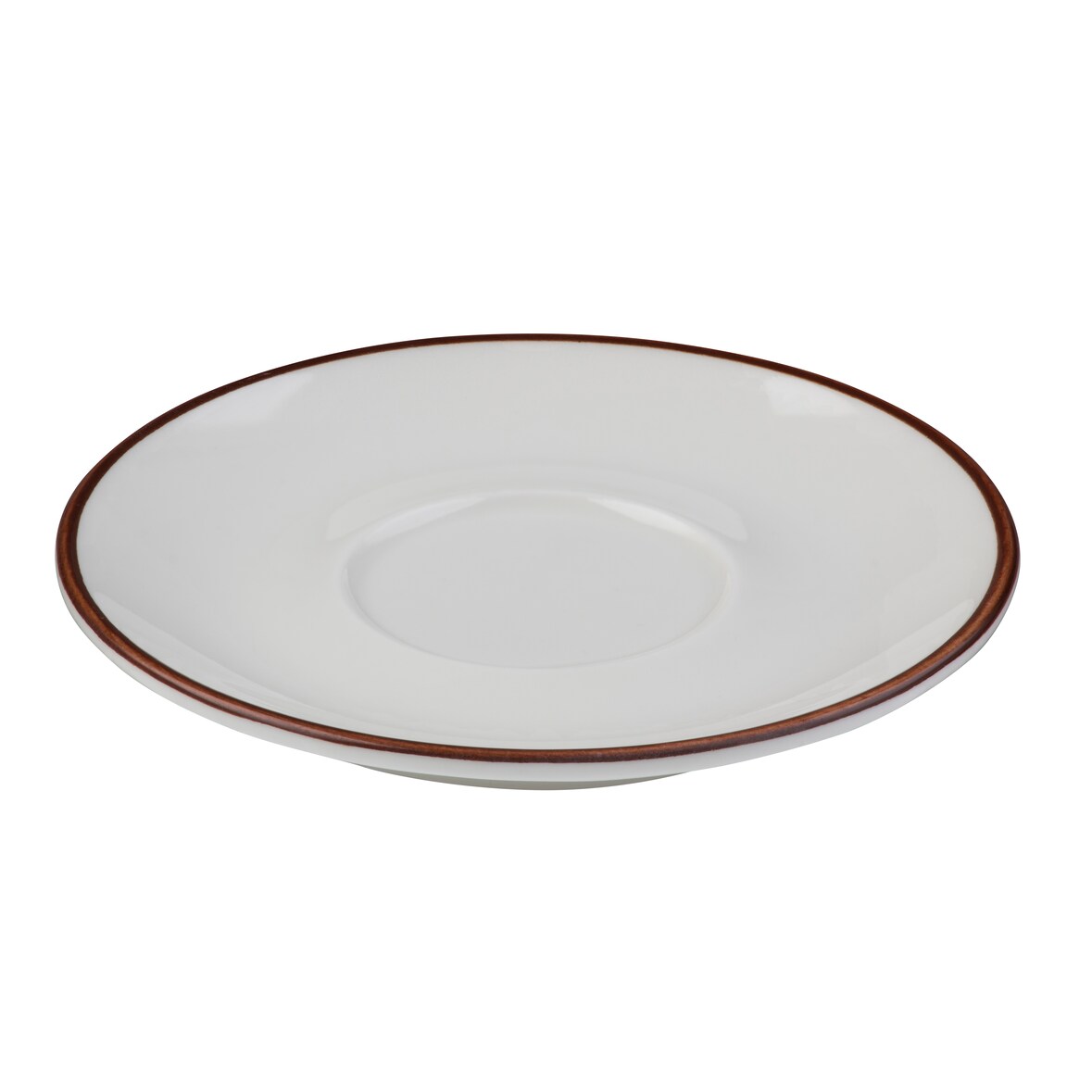 IDFine Modest Brown Lona Saucer 12 cm 12 Stück