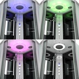 thumbnail of Duschkabine Komplettdusche Fertigdusche Dusche D46-13M1-EC 90x90 cm mit 2K Scheiben Versiegelung