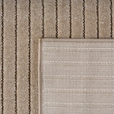 thumbnail of Carpetsale24 Kurzflor Teppich 280x370 cm XXL Beige Wohnzimmer, Schlafzimmer, Küche, Skandinavisch Boho Motiv, für Outdoor Bereich geeignet