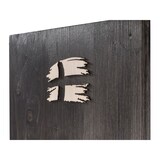 thumbnail of Wandbild SWEDEN Holz mit Silhouette von Schweden 30x80cm skandinavisch