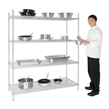 thumbnail of Equipementpro – Vogue 4-stöckiges Regalset 1525 x 610 mm
