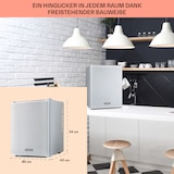thumbnail of Happy Hour 33 Minibar 33L 5-15°C EEK G 25dB LED-Licht Silber
