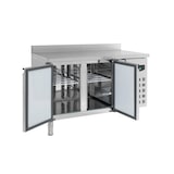 thumbnail of Koelwerkbank | 282L | 2 Deuren (1/1 GN) | +2°C/+8°C | Geforceerd | Achteropstand | 0.34kW | 1360x700x850/950(h)mm