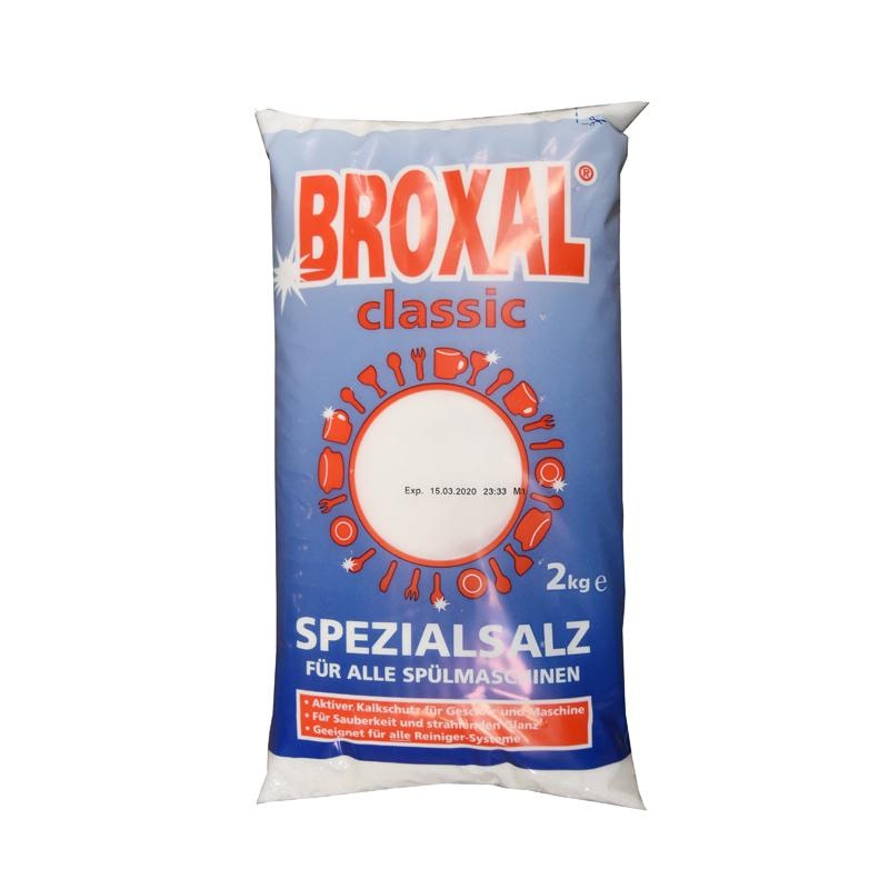 BROXAL Classic Spezialsalz fein Regeneriersalz 1 Karton = 6 x 2 kg Beutel