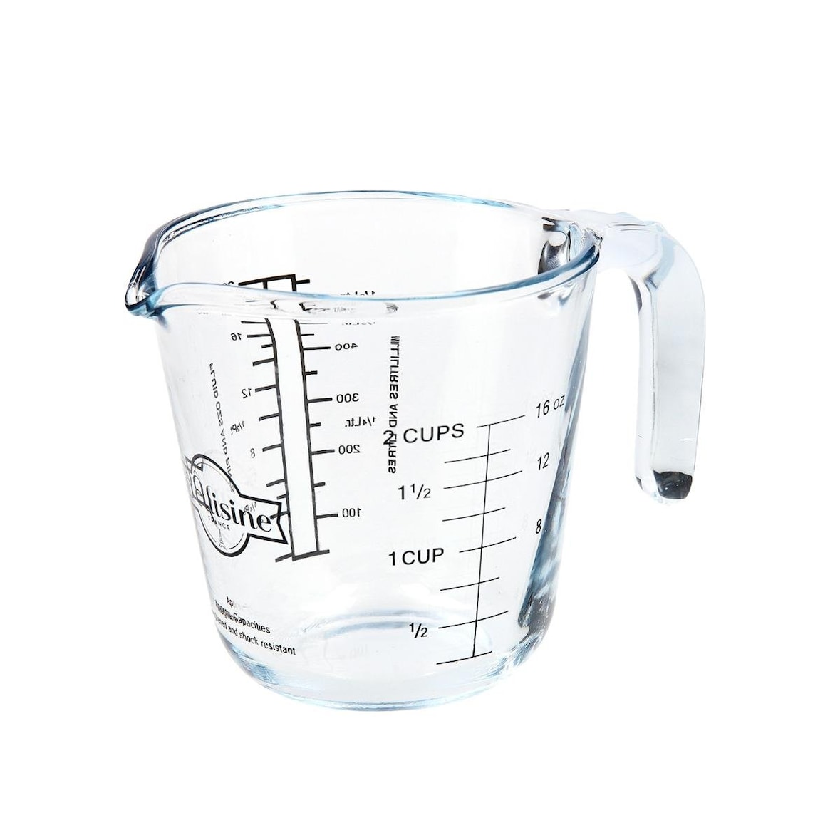 O Cuisine Maatbeker Uit Borosilicaatglas, 0,5 Liter, Ocuisine Vidrio