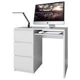 thumbnail of TOPESHOP Arbeitstisch Home-Office Schreibtisch mit Schubladen