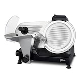 thumbnail of H.Koenig Elektrische Allessnijder MSX252, Voor vleeswaren, professioneel, Snijdikte 0–12 mm, Italiaans mes 25 cm, Ingebouwde slijper, 282 tpm, Zwart