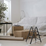 thumbnail of Escada dobrável SOLID W5 preto hjh OFFICE