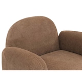 thumbnail of Set da salotto HWC-P33, divano a 2 posti 2x poltrone, tessuto/ceniglia tessile (330 g/m²) Oeko-Tex ~ marrone