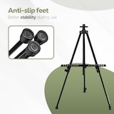 thumbnail of Dayshake Schildersezel - Verstelbaar & Inklapbaar - Ezel Incl. Opberghoes - Tafelezel / Veldezel voor Volwassenen en Kinderen - Zwart