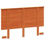 thumbnail of vidaXL Kopfteil Wachsbraun 135 cm Massivholz Kiefer