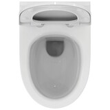 thumbnail of Ideal Standard i.life A WC-Set, Wandtiefspül-WC mit Absenkautomatik, Rundes Design, Alpin Weiß