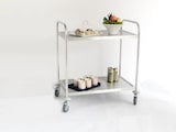 thumbnail of METRO Professional Servierwagen GST1002 mit 2 Ebenen, Edelstahl, 85 x 52.6 x 94 cm, silber