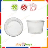 thumbnail of DayBays 250 Stk. Feinkostbecher PP 250 cc. 101x51 mm rund Kombi-Verpackung inklusive passende Deckel