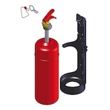 thumbnail of Desautel extincteur NF 2 KG POUDRE ABC PP2P