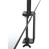 thumbnail of Grampo de mesa ajustável – 137 a 250 x 6 x 8,5 cm – Preto