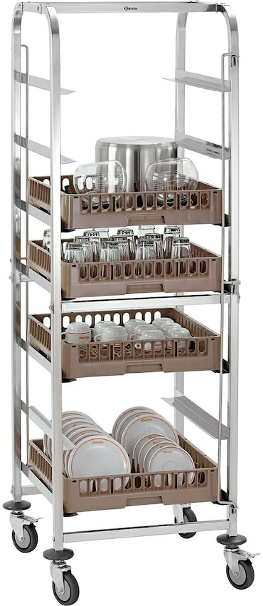 ASP700 Carro para cestas de lavado - 7 correderas - Bartscher. Bartscher