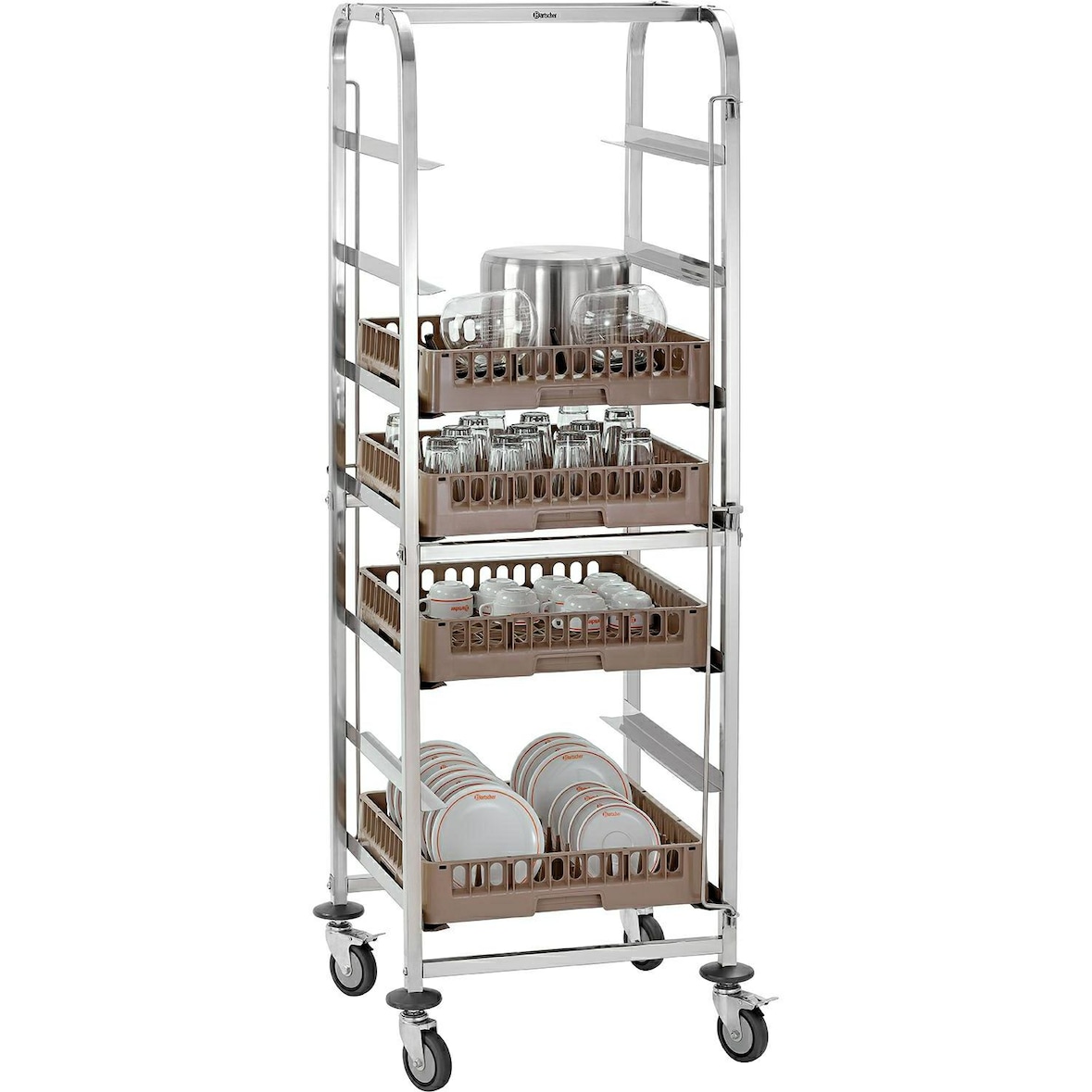 ASP700 Carro para cestas de lavado - 7 correderas - Bartscher. Bartscher