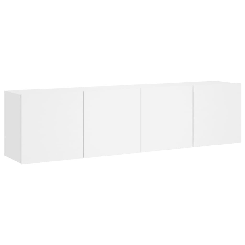 Helloshop26 - Multimedia-Wand-TV-Möbel TV-Regal TV-Schrank Sideboard für Esszimmer Wohnzimmer Schlafzimmer 2-teilig 80 x 30 x 41 cm 02_0028933