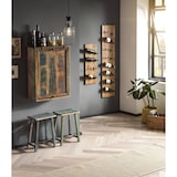 thumbnail of SIT Möbel Klaptafel met 2 krukken | antiek hout gelakt gekleurd | opvouwbaar | B 60 x D 25 x H 80 cm | 09130-98 | Serie RIVERBOAT