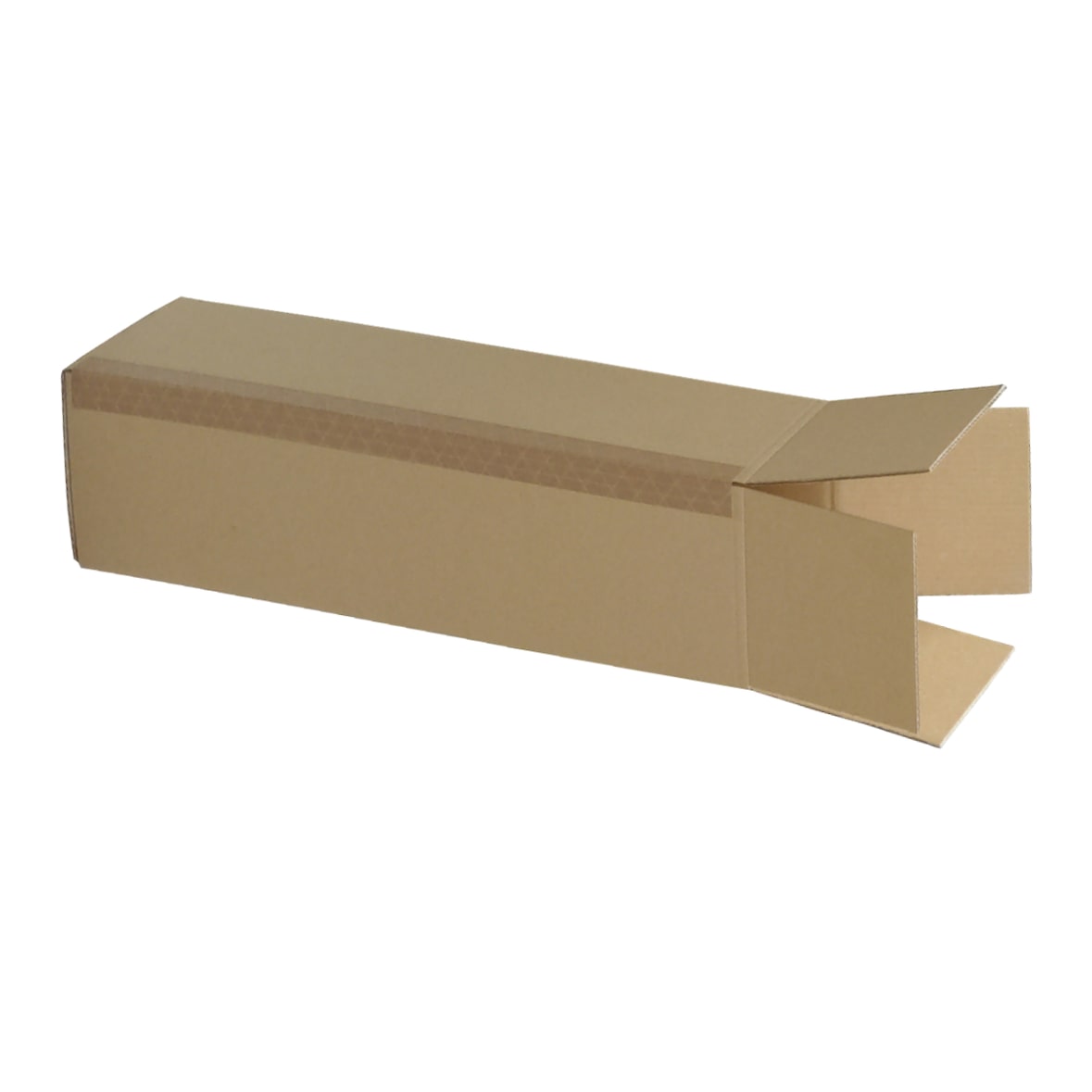 10 Versandhülsen / Karton 180 x 180 x 765 mm zweiwellig braun