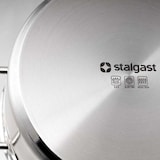 thumbnail of Stalgast Edelstahl Suppentopf mit Deckel, Ø 400 mm, Höhe 250 mm, 31,4 Liter
