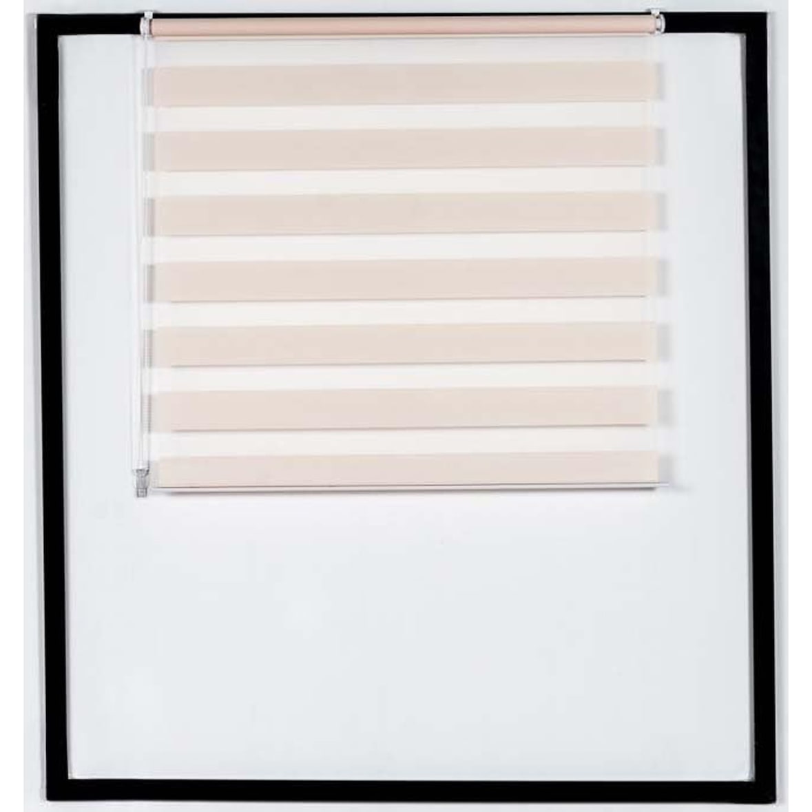 Tenda a rullo doppia crema/65x150 cm