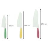 thumbnail of 3 couteaux de cuisine pour enfants Fackelmann Mini Monster