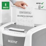 thumbnail of Destructora IQ Auto+ Office 150 P4, autoalimentación, blanca