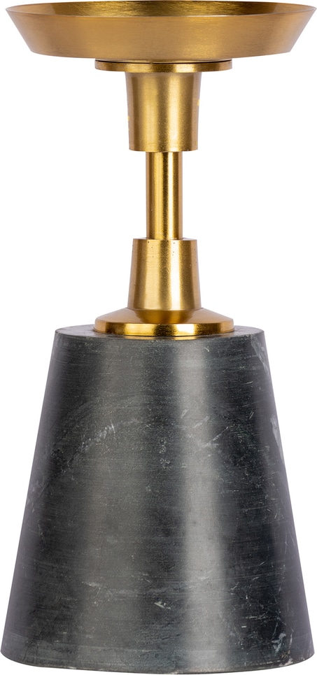 Kerzenhalter Suri 100 Gold / Schwarz