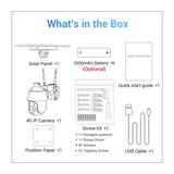 thumbnail of Camera Surveillance HD 1080P Etanche 4G Solaire Vision Nocturne Detection Mouvement YONIS