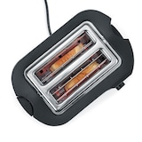 thumbnail of Tostador Automático de 2 ranuras Severin AT 2589 Acero inoxidable mate-negro 800 W