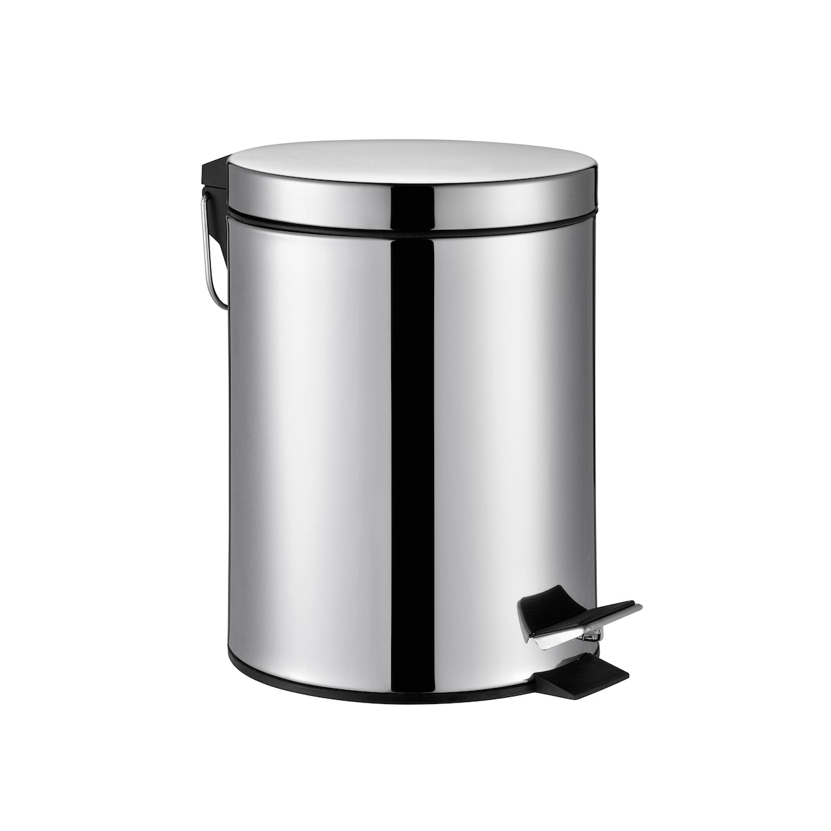 aro Tretmülleimer, Edelstahl, Ø 20.5 x 27.5 cm, silber