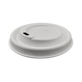 thumbnail of Tapas de viaje de caña de azúcar para vasos de ø 9 cm, blancas (1000 unidades)