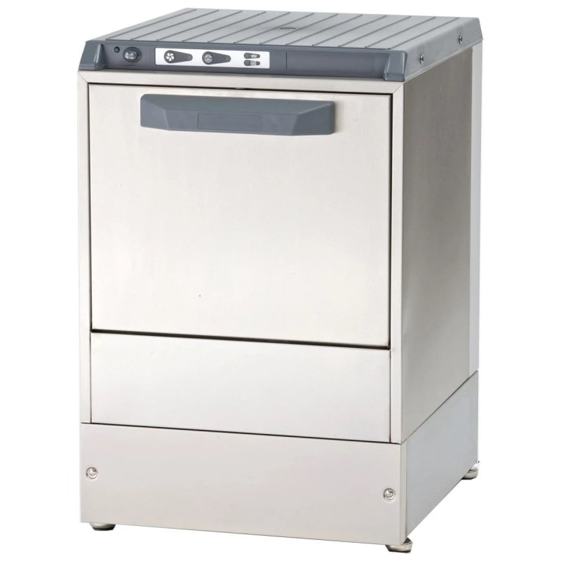 Lavabicchieri Professionale Elettronica cesto tondo diam. 35 completa di dosatore Brillantante